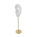 Miniatyrbild 3 av 5: 1/2/3 Örhänge Display Stand Human Ear Model Stud Holder Showcase Left Translucent Height: 18cm 1Set