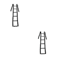 Miniatyrbild 4 av 5: 1/2/3 Bed Ladder Assist Caddie Helper för äldre skadad patient 2PCS