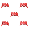Miniatyrbild 1 av 5: 1/2/3/5 växellåda i aluminiumlegering för 1/10 AXIAL SCX10 Rock Red 5Set