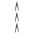 Miniatyrbild 4 av 5: 1/2/3 1:12 Jumpsuit Kläder för kvinnor för HT Action Figure Kläder Black 13.6cm 3Set