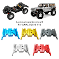 Miniatyrbild 5 av 5: 1/2/3/5 växellåda i aluminiumlegering för 1/10 AXIAL SCX10 Rock Red 5Set