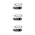 Miniatyrbild 4 av 5: 1/2/3 RSIM 15 För Turbo SIM-kort Telefon Reparationssatser Set För För 3PCS