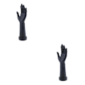 Miniatyrbild 3 av 5: 1/2 hand smycken display stativ kvinnlig hand skyltdocka modell rekvisita Black Left 2Set