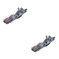 Miniatyrbild 4 av 5: 1/2 3D 1/200 För Amiral Levchenko För Destroyer Ship Paper no fix parts 2PCS