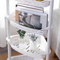 Miniatyrbild 4 av 5: 1/2/3 badrumsförvaring Fristående 3 lager för kontor white small 1 Pc