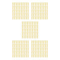 Miniatyrbild 2 av 5: 1/2/3/5 RC Body Shell Clips R Shape för 1/10 RC racingbil gold length 24mm 5Set
