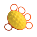 Miniatyrbild 3 av 5: 1/2/3 Hand Grip Ball Finger Force Training Oval för äldre with five finger 1Set