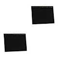 Miniatyrbild 3 av 5: 1/2 17 Hook Halsband Smycken Display Stand Pad Fack för Shower Black 30x37cm 2Set