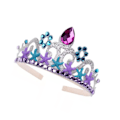 Miniatyrbild 1 av 5: 1/2/3 Crystal Girl Kids För Crown Dance Teens Costume Headdress Silver 12cm Dia 1Set