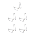 Miniatyrbild 1 av 5: 1/2/3/5 Multipurpose Display Stand Support för skyltfönstershow Silver 5x7x6.5cm 5Set