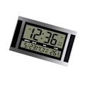 Miniatyrbild 5 av 5: 1/2 Digital Väckarklocka Nattställ Timer 12/24H Timing Vägg Silver Black 2PCS