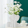 Miniatyrbild 4 av 5: Konstnärlig keramisk blomvas för elegant och mångsidigt bord Small