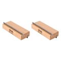 Miniatyrbild 4 av 5: 1/2 Fret Beveling File Fret End Bevel Flush Files För Luthier 2PCS