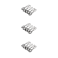 Miniatyrbild 5 av 5: 1/2/3/5 5 stycken Non- För slip Stark För Dragkedja Dragsladd Zip Grey 66mm 3Set