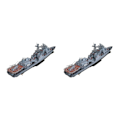 Miniatyrbild 3 av 5: 1/2 3D 1/200 För Amiral Levchenko För Destroyer Ship Paper no fix parts 2PCS