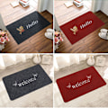 Miniatyrbild 4 av 5: 1/2/3 Superstark vattenabsorptionsprestanda Non-Slide Door Butterflies dark red 1Set