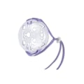 Miniatyrbild 2 av 5: 1/2 set Mesh andningsbart kattmunkorg Bekväm säkerhet purple M 1 Pc