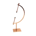 Miniatyrbild 4 av 5: 1/2/3/5 Sphere Holder Display Stand Ornament Glas Ball Holder Rose Gold 12x6x24cm 1Set