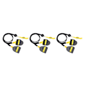 Miniatyrbild 2 av 5: 1/2/3/5 Motståndsband för simning För Armtränare för För Black 60lb 3PCS