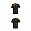 Miniatyrbild 4 av 5: 1/2/3 andningsbart tygspänneficka Slitstark färgfast - Black XL 2PCS