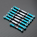 Miniatyrbild 4 av 5: 7st 1/10 Set Aluminiumlegering hjulbas Rc Blue