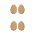 Miniatyrbild 1 av 5: 1/2/3/5 Non För Slip Shoe Pads Självhäftande gummi för hög Round Head Khaki 2Set