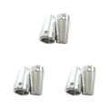 Miniatyrbild 2 av 5: 1/2/3/5 2 stycken aluminiumlegering bakre navhållare för AXIAL SCX10 silver 3Set