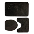 Miniatyrbild 1 av 5: 1/2 3pack/lot Halkfri Chenille Badmatta Lätt att installera PJ210831-A004 1Set