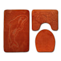 Miniatyrbild 2 av 5: 1/2 3pack/lot Halkfri Chenille Badmatta Lätt att installera PJ210611-B005 1Set