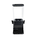 Miniatyrbild 1 av 5: ABS Easy Access Cereal Dispenser förseglad förvaring för torrfoder Black 5 L