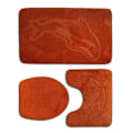 Miniatyrbild 1 av 5: 1/2 3pack/lot Halkfri Chenille Badmatta Lätt att installera PJ210611-B005 1Set