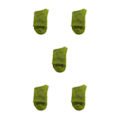 Miniatyrbild 3 av 5: 1/2/3/5 10 stycken extra tjocka och elastiska mjuka strumpor Avacado Green 5PCS
