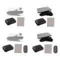 Miniatyrbild 4 av 5: 1/2/3/5 Telefon Spegel Reflektion Clip Bred Applicering Lätt att black remote control 1 Pc