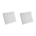 Miniatyrbild 2 av 5: 1/2 17 Hook Halsband Smycken Display Stand Pad Fack för Shower Grey 30x37cm 2Set