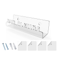 Miniatyrbild 1 av 5: 1/2/3/5 Acrylic Display Hylla Album Skivförvaringsställ ingår clear 1Set