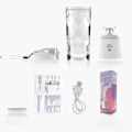 Miniatyrbild 5 av 5: USB laddning Bärbar Juicer 600ml Multifunktionell med hög kapacitet black