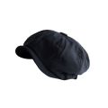 Miniatyrbild 1 av 5: 1/2 Andas Herr Newsboy Hat Mjuk 8 Panels Huvudbonad för hösten M Size Black 1Set