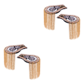 Miniatyrbild 1 av 5: 1/2/3/5 Epaulets tofs axelbrädor Legering för kläder Gold 6.7x11cm 2Set