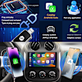 Miniatyrbild 5 av 5: Wireless Car Play Android Car Adapter Android Auto Box Adapter