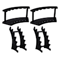Miniatyrbild 1 av 5: 1/3/5 4st/ set Kulspetspenna Display Stand Platssparande förvaring black 1Set