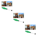 Miniatyrbild 1 av 5: 1/2/3 Comedy Juggling För Pins Roligt och imponerande Green 3PCS