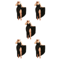 Miniatyrbild 1 av 5: 1/2/3/5 Transform Beach Look mångsidig och elegant strand black S 5Set