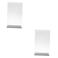 Miniatyrbild 1 av 5: 1/2/3 Akryl Display Box Case Modell Figur Display Dammtät Clear 13.5x11x23.5cm 2Set