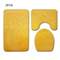 Miniatyrbild 4 av 5: 1/2 3pack/lot Halkfri Chenille Badmatta Lätt att installera PJ210611-B007 1Set