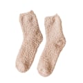 Miniatyrbild 5 av 5: 1/2/3/5 10 stycken extra tjocka och elastiska mjuka strumpor Khaki 2PCS