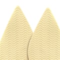 Miniatyrbild 2 av 5: 1/2/3/5 Non För Slip Shoe Pads Självhäftande gummi för hög Tip Head Apricot 1Set