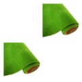 Miniatyrbild 2 av 5: 1/2/3/5 PVC Lågt underhåll konstgräs gräsmatta för realistisk 102 light green 2Set