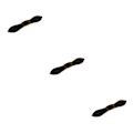 Miniatyrbild 2 av 5: 2/3/5 Läderhorn Toggle Buttons Trench Duffle Coat Fästelement black 3Set