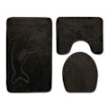 Miniatyrbild 2 av 5: 1/2 3pack/lot Halkfri Chenille Badmatta Lätt att installera PJ210831-A004 1Set
