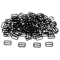 Miniatyrbild 2 av 5: 1/2/3/5 100 st Nylon BH-rem Spännen Sliders Krokar 8 Underkläder 12mm 1Set